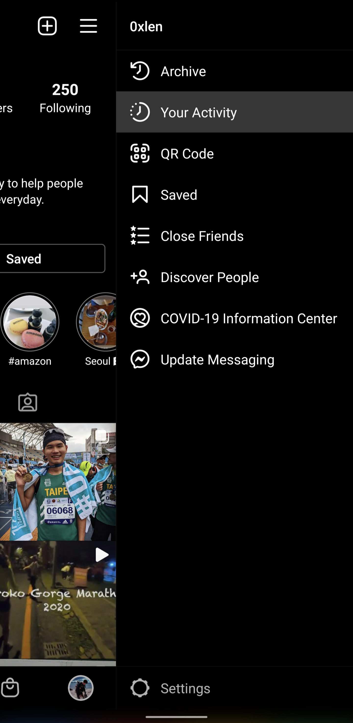 檢視 Instagram 活動紀錄的方式