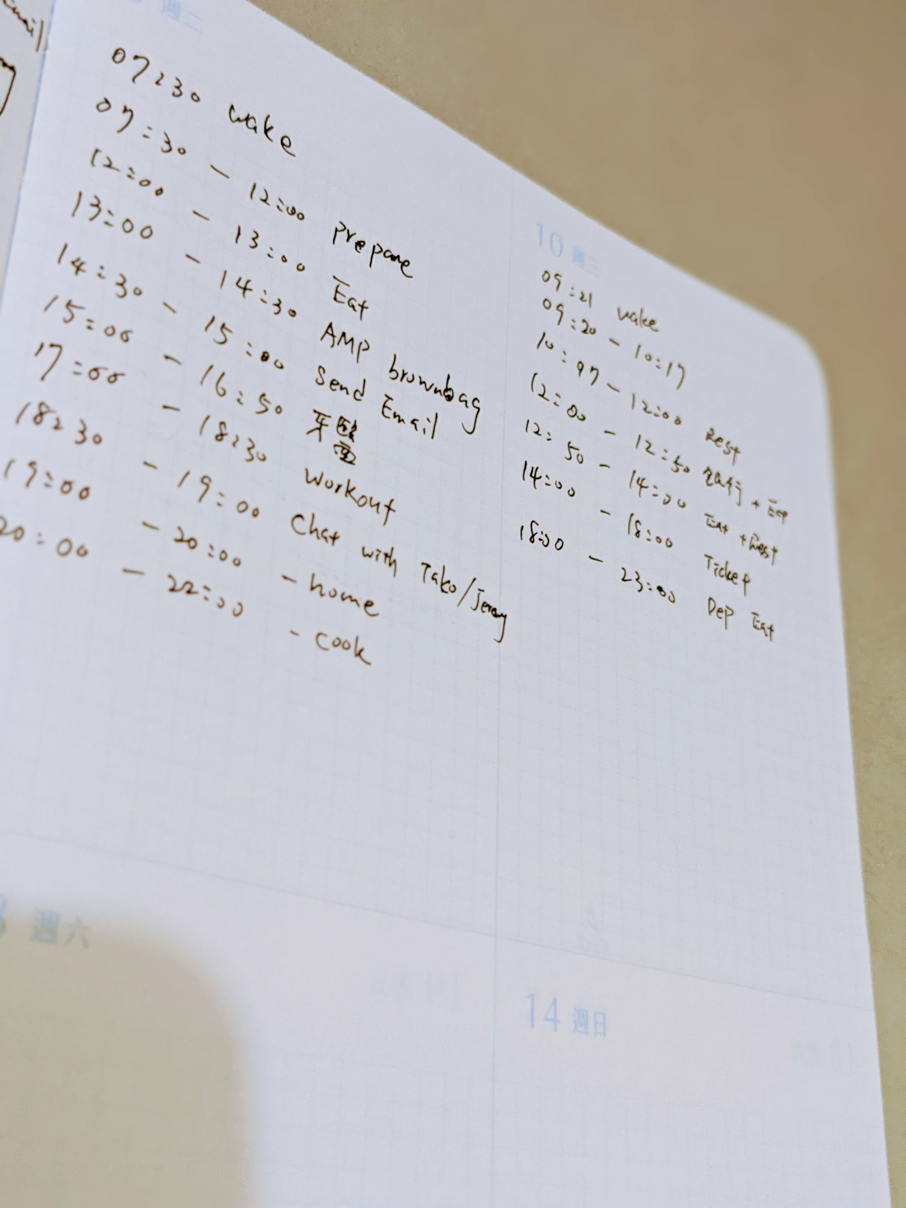 隨手紀錄自己的時間也是個追蹤的好方式